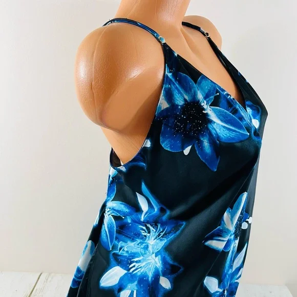 XL Victoria’s Secret Satin Open Back Slip Dress Nightgown - Picture 8 of 11